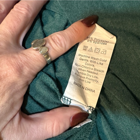 Long & green tee shirt tank dress - Picture 10 of 12